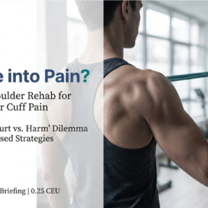 Exercise into Pain? Rethinking Shoulder Rehab for Chronic Rotator Cuff Pain
