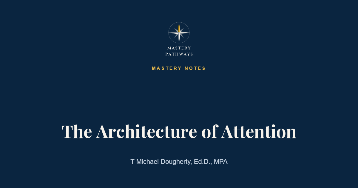 Mastery Notes card